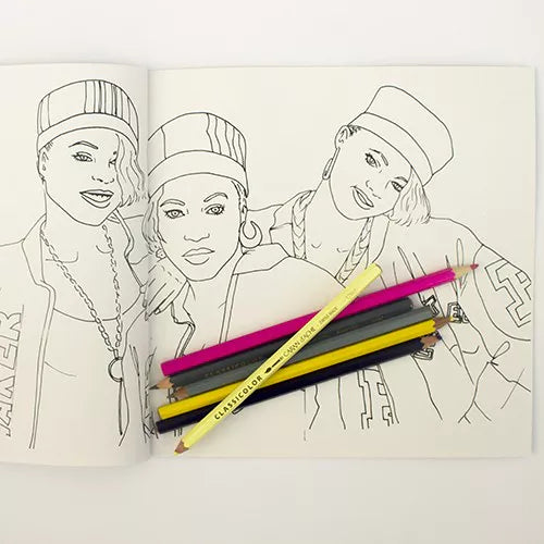 Colour Me Good Hip Hop Colouring Book