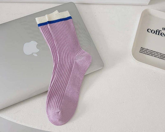 Women’s Pastel Purple Socks