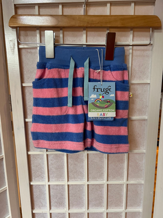 Frugi towel shorts Age 3-6 months