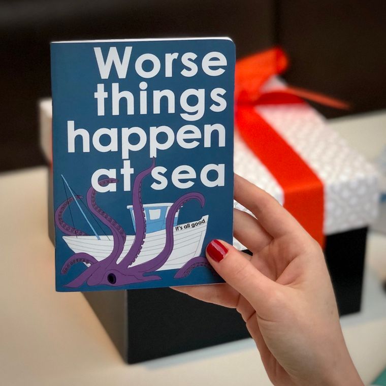 Worse Things Happen At Sea Notebook