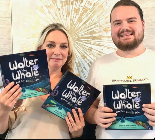 Meet the Author • Walter the Whale and his plastic tail