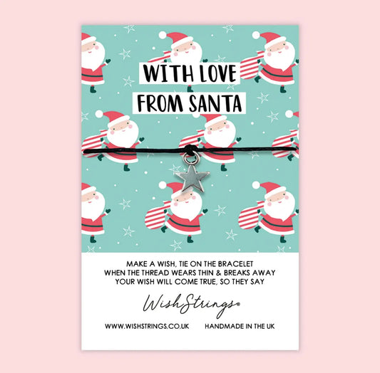 With love from santa-WishStrings Wish Bracelet