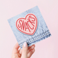 Snacks Embroidered Patch