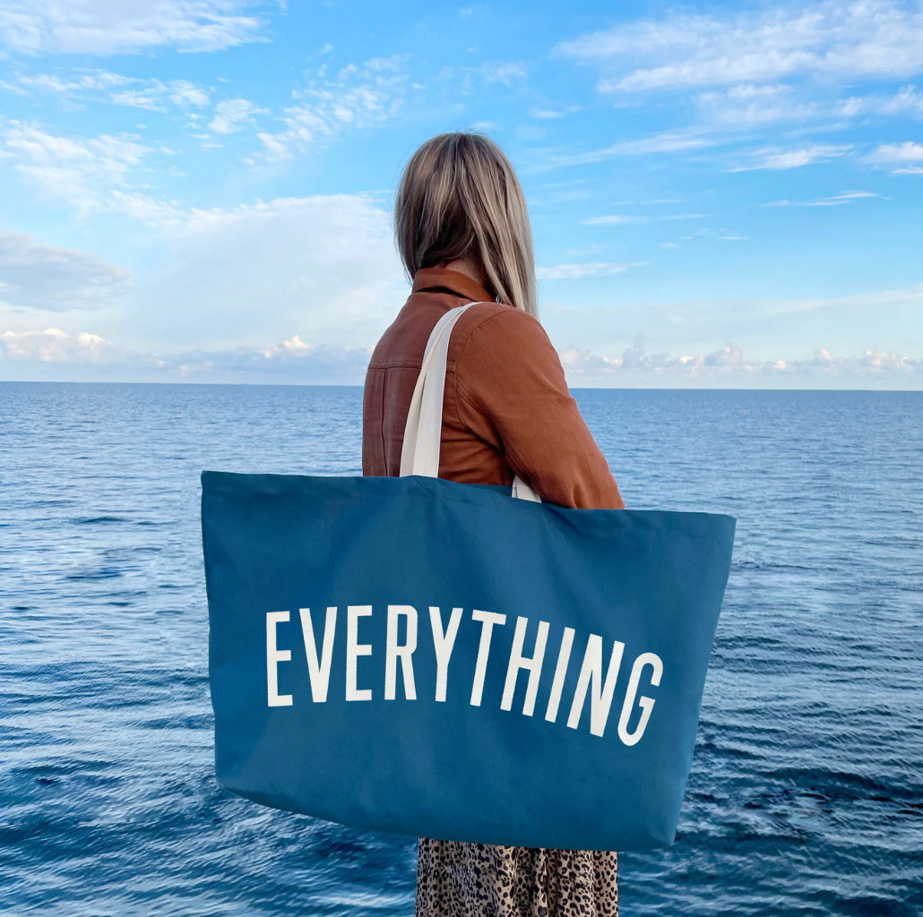 Everything - Large Bag, Ocean Blue
