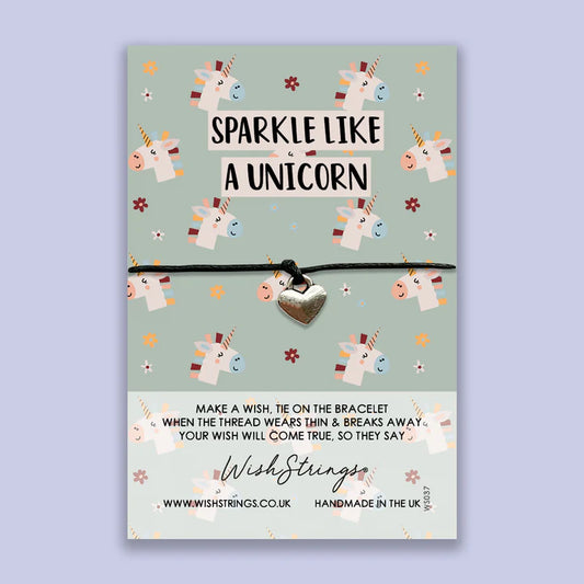 Sparkle Like A Unicorn - WishStrings Wish Bracelet
