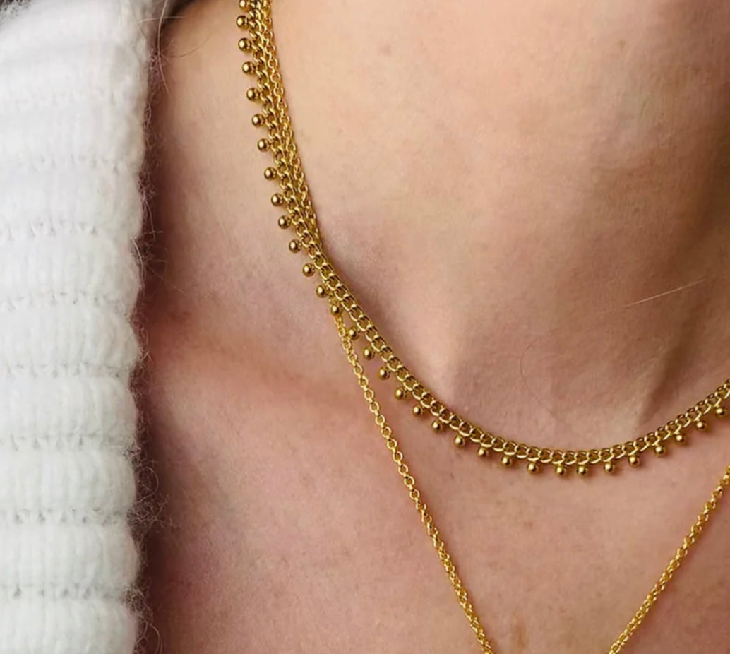 THE MICHELLE NECKLACE GOLD