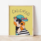 Iconic Cats - Calicasso cat print A4