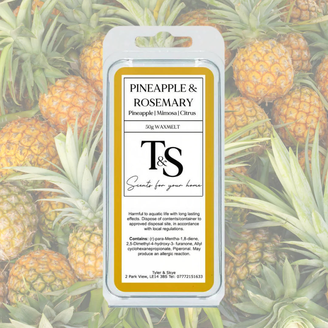 Pineapple & Rosemary Wax Melts 50g