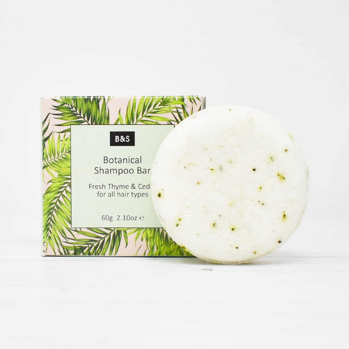 Botanical Shampoo Bar – Fresh Thyme & Cedar 60g