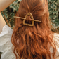 Black Wood Triangle Sustainable Hair Pin