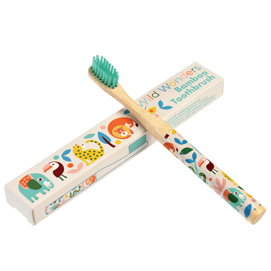 Children's Wild Wonders Bamboo Toothbrush.