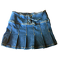 BDG Urban Outfitters y2k pleat denim skirt  XS 12/13