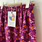 Star print purple handmade skirt