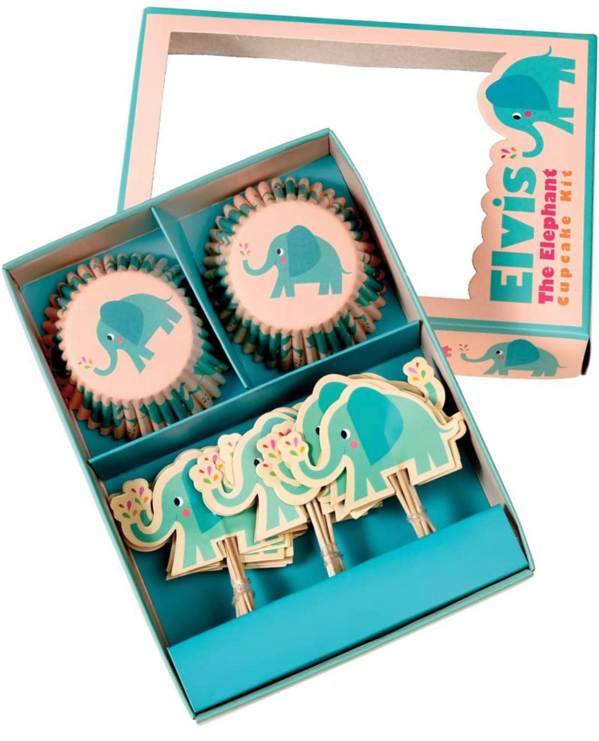 Elvis The Elephant Cupcake Kit