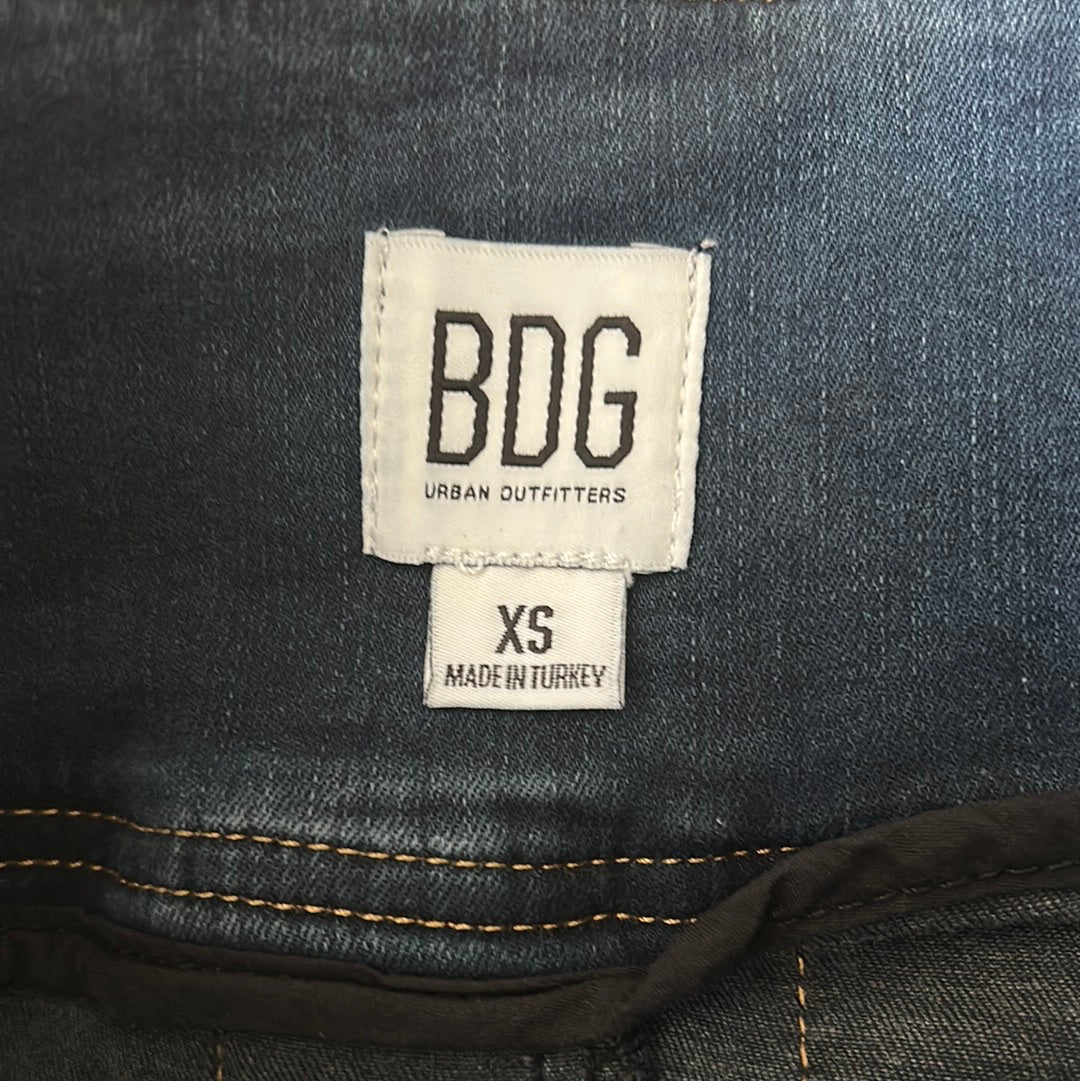 BDG Urban Outfitters y2k pleat denim skirt  XS 12/13