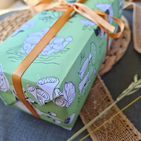 Mushroom Gift Wrap