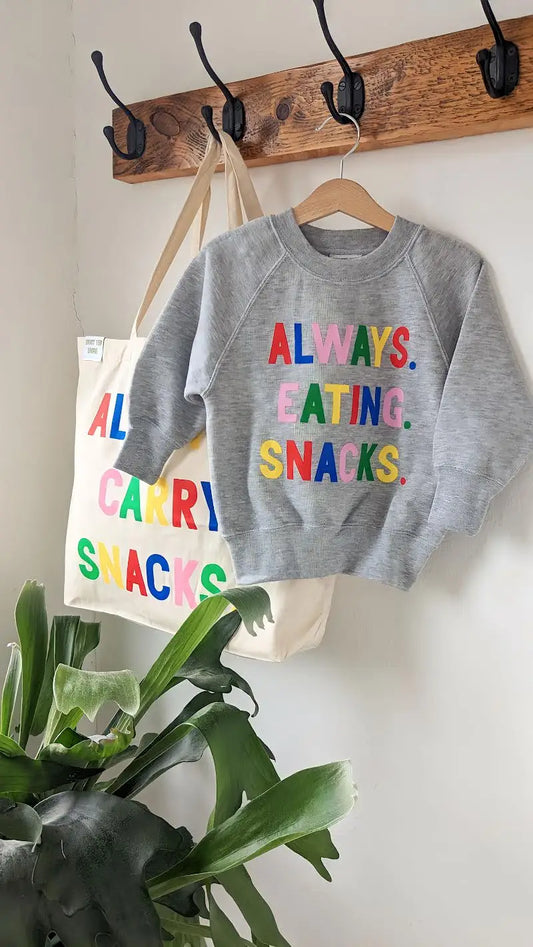 Always Eating Snacks Sweatshirt