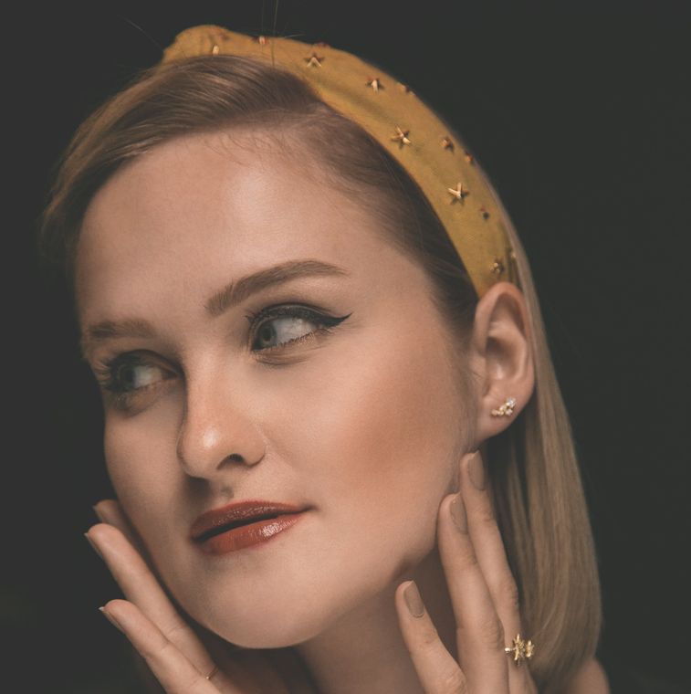 Bella Star Headband - Yellow